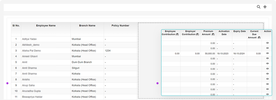 Manage Employee Mediclaim image
